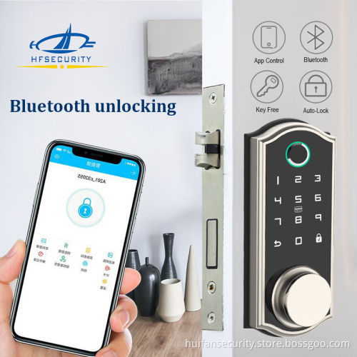 HFSecurity BP03 Biometric Remote Control Bluetooth Fingerprint Door Lock